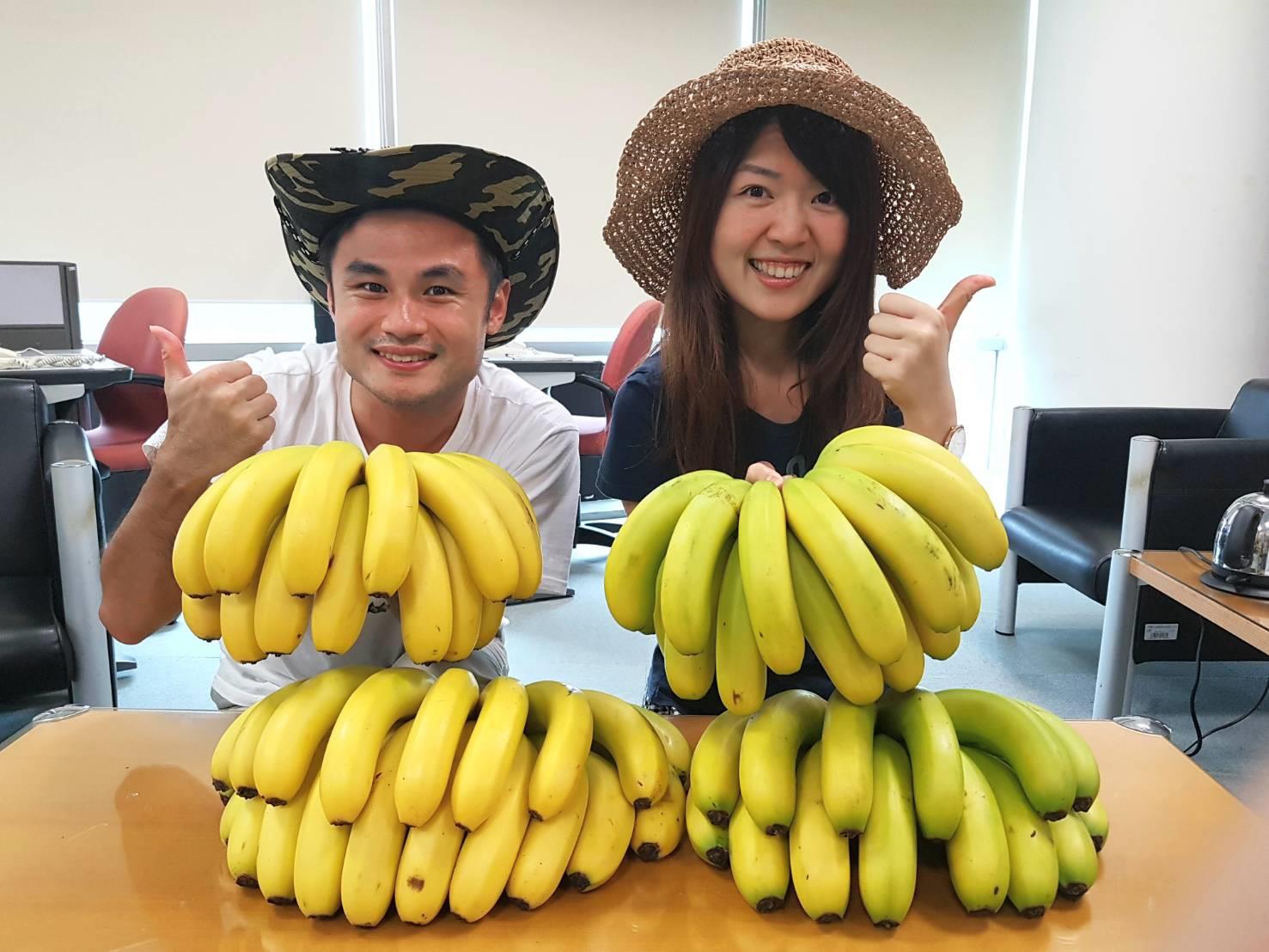 台灣中油力挺蕉農  促銷美味香蕉